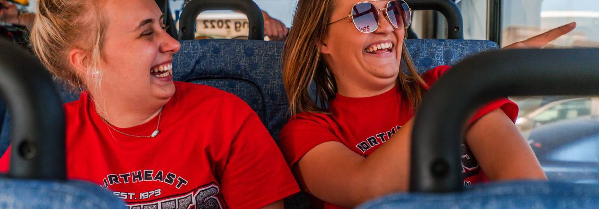 Northeast Students Ride ForkLift Free